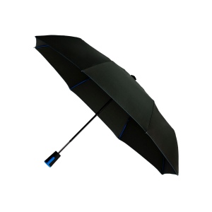 Parapluie pliant hook gris taupe 3