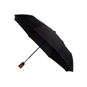 Parapluie pliant hook gris taupe 4