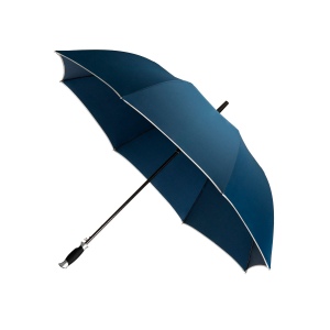 Parapluie golf birdy marine argent 2