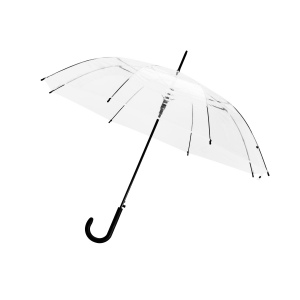 Parapluie citadin Paris transparent 2