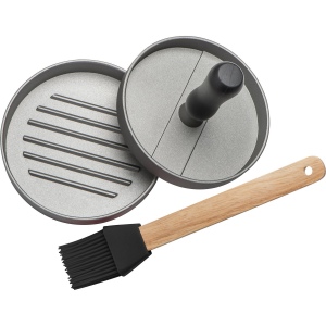 Presse à hamburger avec brosse "Texas" 3