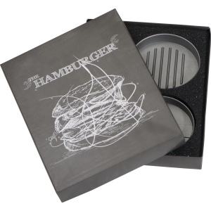Presse à hamburger avec brosse "Texas" 4