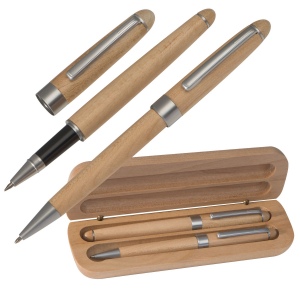 Set d'écriture en bois "Rambin" 2