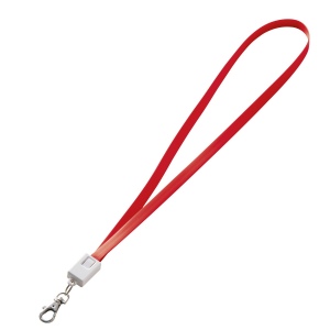 Lanyard avec câble de recharge "Reno" 3