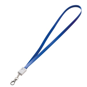Lanyard avec câble de recharge "Reno"