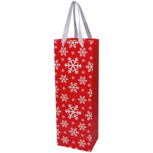 Sac pour vin avec motif de noel 3