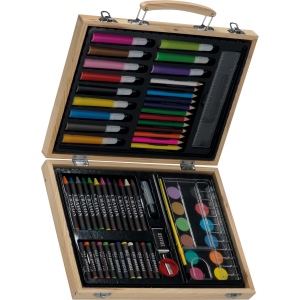 Grand set à dessiner en bois "Maxi" 4