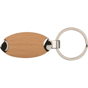 Porte-clés métal/bois "Baltrum" 3