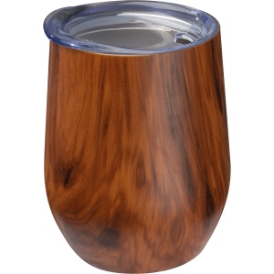 Gobelet en acier avec optique en bois "Brighton" 3