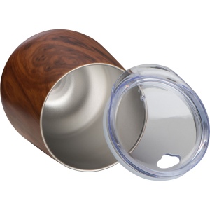 Gobelet en acier avec optique en bois "Brighton" 4