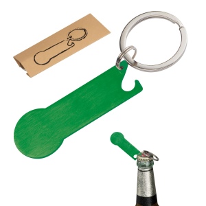 Porte-clés avec puce d'achat "Stickit" 6