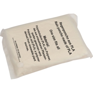 Poncho compostable "Fleurus" 3