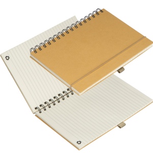 Carnet de notes en carton "Silkeborg"