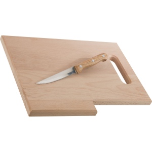Planche en bois avec couteau "Lizzano" 3