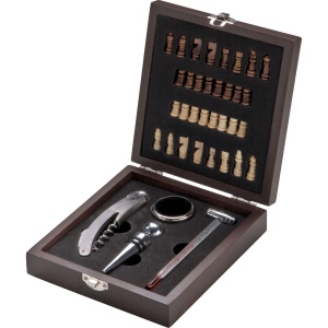 Set à vin avec échiquier "San Gimignano" 3