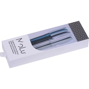 MoLu Stylo à bille métallique "Des Moines" 9