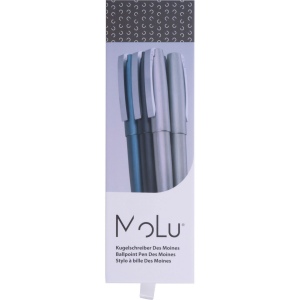 MoLu Stylo à bille métallique "Des Moines" 11