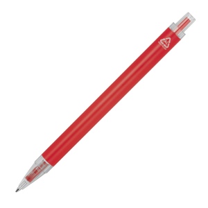 Stylo à bille avec clip transparent EUGENE 24