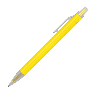 Stylo à bille avec clip transparent EUGENE 28