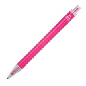 Stylo à bille avec clip transparent EUGENE 39
