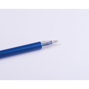 Stylo à bille avec clip transparent EUGENE 19