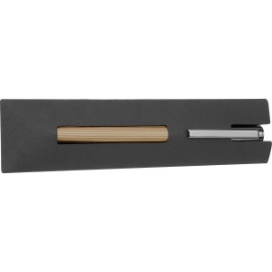 Stylo à bille rainuré "CrisMa" SIENNA 5