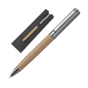 Stylo à bille rainuré "CrisMa" SIENNA