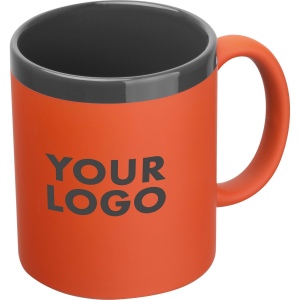 Tasse en céramique caoutchoutée RONALD 23