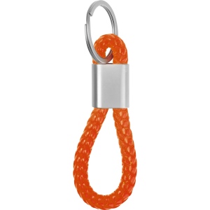 Porte-clés en métal avec cordon en PU ERNEST 10