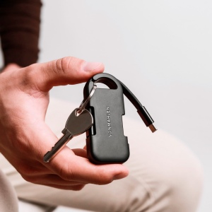 Porte-clés Evergreen Go 2-en-1 avec batterie externe. rTPE 5