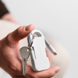 Porte-clés Evergreen Go 2-en-1 avec batterie externe. rTPE 7