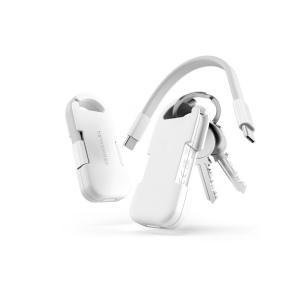 Porte-clés Evergreen Go 2-en-1 avec batterie externe. rTPE 10