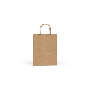 Sac kraft recyclé Vesuvio S marron 115g/m². Fabriqué au Portugal 3