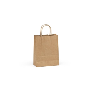 Sac kraft recyclé Vesuvio S marron 115g/m². Fabriqué au Portugal 5