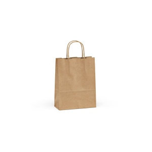 Sac kraft recyclé Vesuvio S marron 115g/m². Fabriqué au Portugal 2