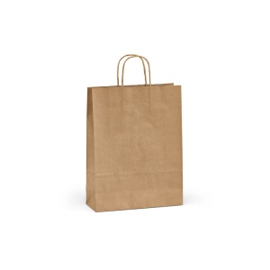 Sac kraft recyclé Vesuvio M 115g/m². Fabriqué au Portugal