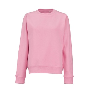 Sweat Waikiki pour femme à col rond. Coton bio et rPET. 300g/m²