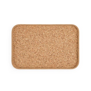 Plateau rectangulaire en liège Waters. Fabriqué au Portugal. 3