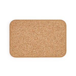 Plateau rectangulaire en liège Waters. Fabriqué au Portugal. 4