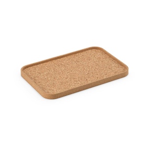 Plateau rectangulaire en liège Waters. Fabriqué au Portugal. 2