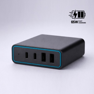 Opti Power GaN chargeur de bureau 65W (tour de charge à 4 ports) 9