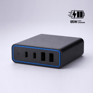 Opti Power GaN chargeur de bureau 65W (tour de charge à 4 ports) 8