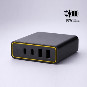 Opti Power GaN chargeur de bureau 65W (tour de charge à 4 ports) 3