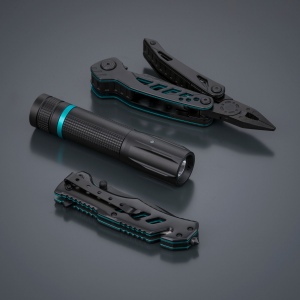 Optima Multiset : multitool, couteau de secours et petite lampe torche 9