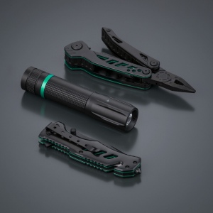 Optima Multiset : multitool, couteau de secours et petite lampe torche 8
