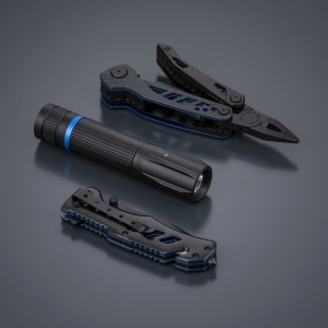 Optima Multiset : multitool, couteau de secours et petite lampe torche 7