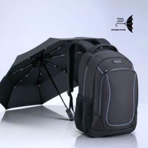 Ensemble dynamic : sac à dos business 15” et parapluie automatique 2