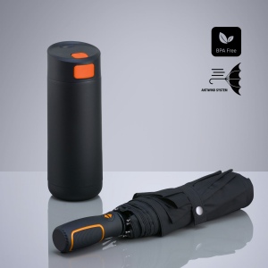 Dynamic Set : mug à café 450 ml et parapluie automatique 4