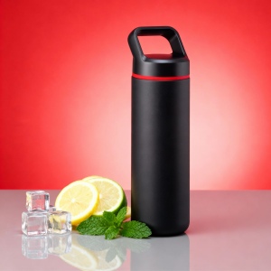 Expedition gourde en acier avec couche de cuivre, 650 ml