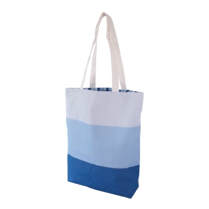 Sac reversible avec soufflet de fond en coton 4